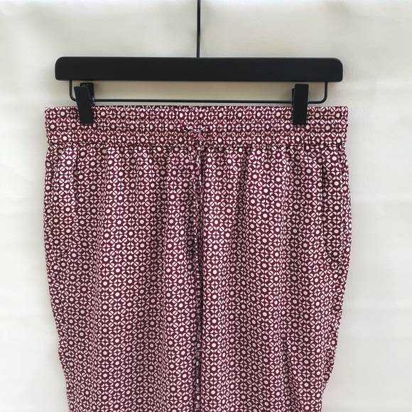 J.Crew Geo Print Drawstring pants - Picture 3 of 7